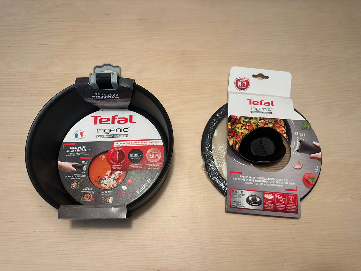Tefal Ingenio Topf mit Deckel
